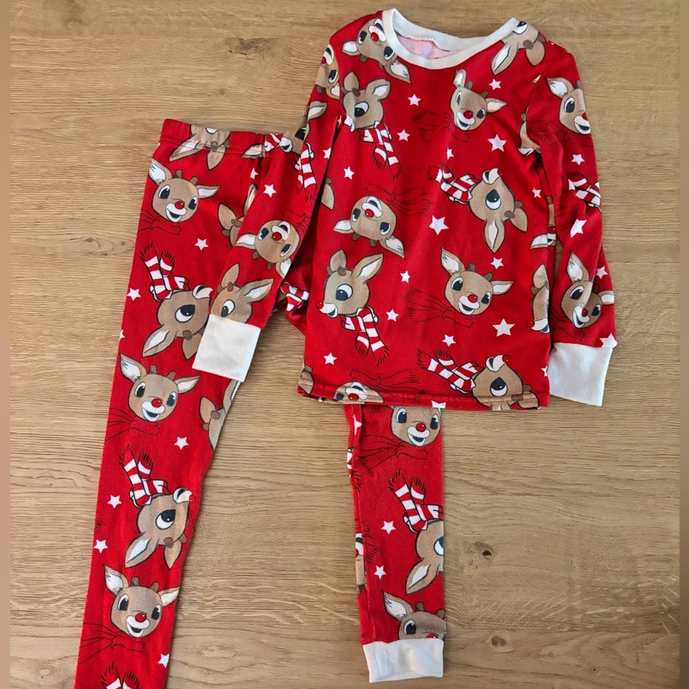 Reindeer pajamas 5T